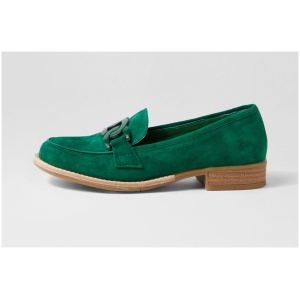 Django & Juliette Corina Dj Dk Emerald Suede Dk Emerald Shoes Womens Shoes Casual Flat Shoes