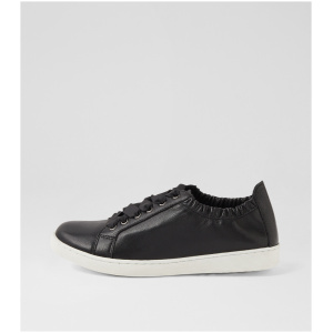 Django & Juliette Durst Dj Black White Sole Leather Black White Sole Sneakers Womens Shoes Casual Casual Sneakers