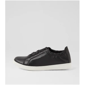 Django & Juliette Durst Dj Black White Sole Leather Black White Sole Sneakers Womens Shoes Casual Casual Sneakers
