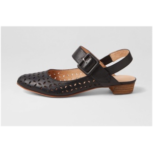 Django & Juliette Ekin Dj Black Black Leather Black Black Shoes Womens Shoes Casual Flat Shoes