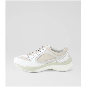 Django & Juliette Kuel Dj White & Ivory Multi White & Ivory Sneakers Womens Shoes Casual Casual Sneakers