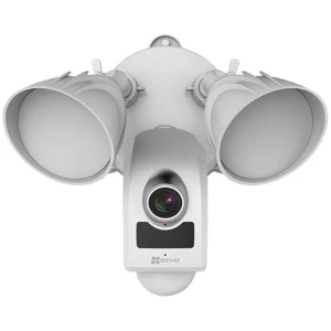 EZVIZ LC1C Security Camera and Floodlight Wireless Outdoor 1080p w Alarm CS-LC1C - White