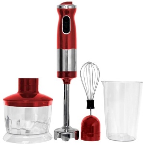 Electric Stick/ Hand Blender & Mixer (Red) 700ml Capacity