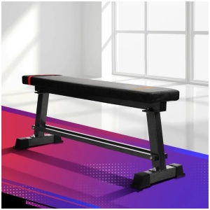 Everfit Weight Bench Flat Bench Press Home Gym Equipment 300kg Capacity