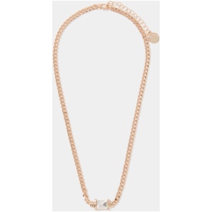 Forever New Women's Billie Baguette Stone Necklace in Gold/Crystal