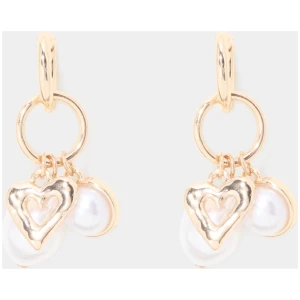 Forever New Women's Luca Charm Earrings in Gold