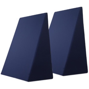 Giselle Bedding Wedge Pillow Blue Twin Pack