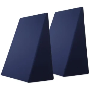Giselle Bedding Wedge Pillow Blue Twin Pack
