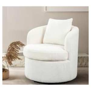 Griffith Swivel Armchair Neutral