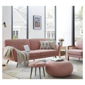 Halsey Ottoman Pink