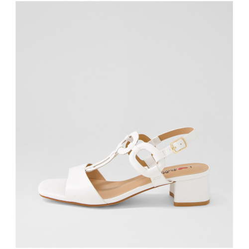 I Love Billy Aleine Il White Smooth White Sandals Womens Shoes Dress Heeled Sandals