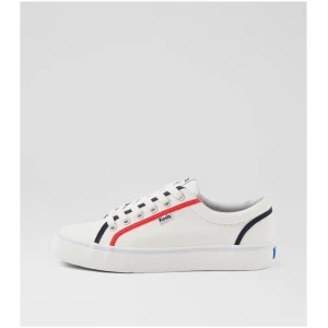Keds Jump Kick Canv Ke White Red Canvas White Red Sneakers Womens Shoes Casual Casual Sneakers