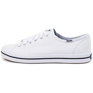 Keds Kickstart Canvas Ke White Canvas White Sneakers Womens Shoes Casual Casual Sneakers