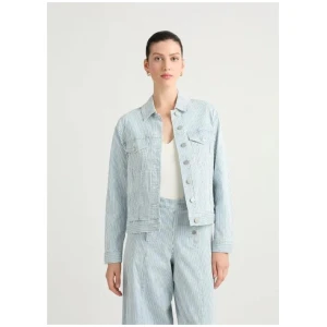 Khai Stripe Denim Jacket