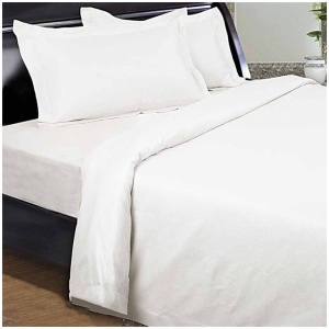 Kingtex 1350TC Egyptian Cotton Sateen Sheet Set White King