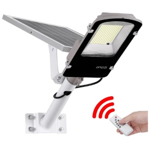 Leier 386 LED Solar Street Light Flood Motion Sensor Remote