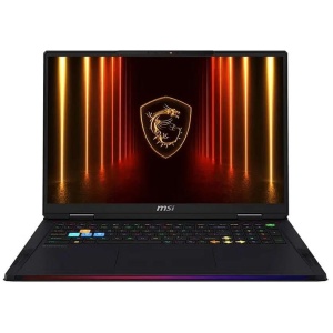 MSI Raider 18HX AI A2XWJG 18" UHD+ MiniLED 120Hz Laptop, Ultra 9 285HX, 96GB RAM, 10TB (2TB + 8TB) SSD, RTX 5090, Windows 11 Pro