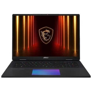 MSI Titan 18HX AI A2XWIG 18" UHD+ Mini LED 120Hz Laptop, Ultra 9 285HX, 128GB RAM, 10TB (2TB + 4TBx2) SSD, RTX 5080 16G, Windows 11 Pro