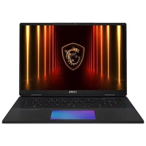 MSI Titan 18HX AI A2XWJG 18" UHD+ MiniLED 120Hz Laptop, Ultra 9 200HX, 128GB RAM, 6TB (2TB + 4TB) SSD, RTX 5090, Windows 11 Pro