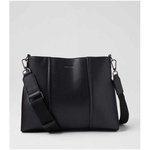Matt & Nat Ingrid Nm Black Smooth Black Bags Womens Shoes Casual Handbag Bags