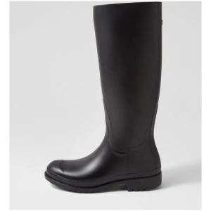 Matt & Nat Otoki Nm Black Pvc Black Boots Womens Shoes Casual Long Boots