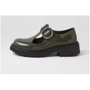 Melissa Melissa Jackie My Black Green Pvc Black Green Shoes Womens Shoes Casual Flat Shoes