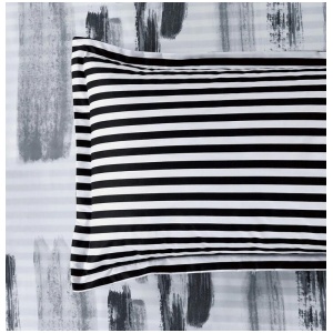 Microfiber Reversible Quilt Cover Set - Lucas - King Size