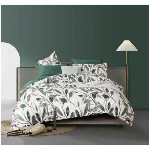 Microfiber Reversible Quilt Cover Set - Sally - King Size