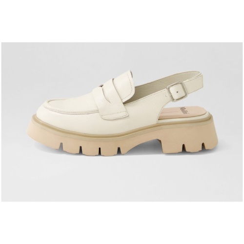 Mollini Kapple Mo Cream Cappuccino Sole Leather Cream Cappuccino Sole Shoes Womens Shoes Casual Flat Shoes