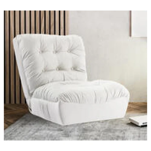Namon Recliner Floor Armchair Neutral 1 Seater