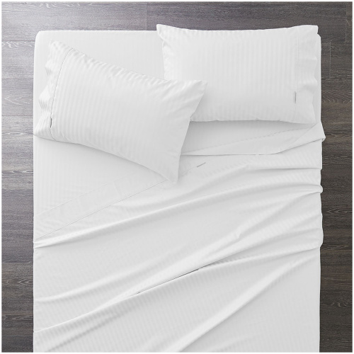 Nassor Stripe 700TC Egyptian Cotton Deep Queen Sheet Set