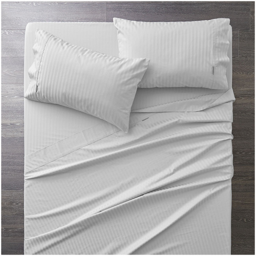 Nassor Stripe 700TC Egyptian Cotton Queen Sheet Set