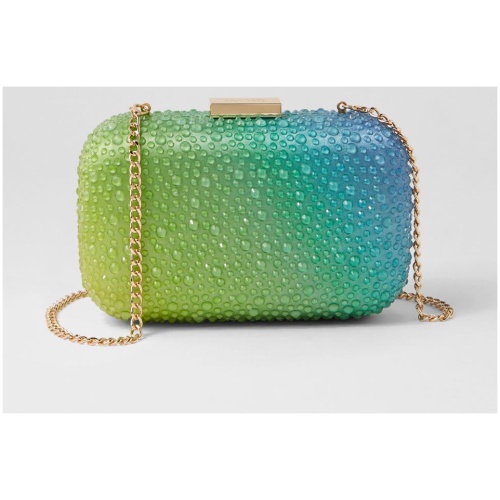 Olga Berg Aurora Ol Marine Smooth Marine Bags Womens Shoes Dress Clutch Bags