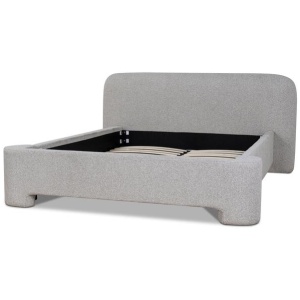 Reko Queen Bed Frame - Clay Grey by Interior Secrets - AfterPay Available