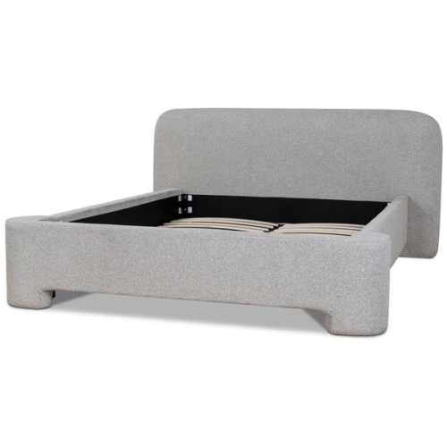 Reko Queen Bed Frame - Clay Grey by Interior Secrets - AfterPay Available