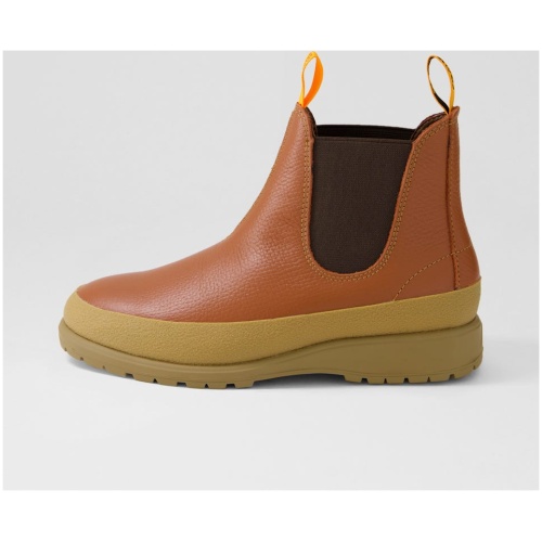 Rollie Fields Chelsea X Rl Cognac Latte Leather Cognac Latte Boots Womens Shoes Casual Ankle Boots