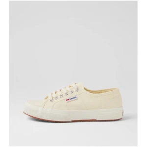 Superga 2750 Cotu Classic S9 Beige Canvas Beige Sneakers Womens Shoes Casual Casual Sneakers