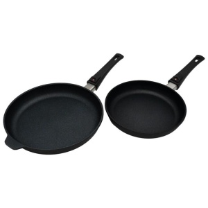 Swiss Diamond Induction 2 Piece Frypan Set with Detachable Handles