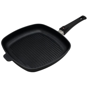 Swiss Diamond Induction Square Shallow Grill Pan 28cm