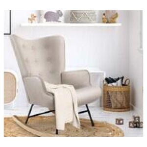 Trilby Rocking Armchair Neutral