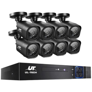 UL-tech CCTV Security System 8CH DVR 8 Cameras 1080p