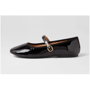 Verali Bambi Ve Black Patent Pu Black Patent Shoes Womens Shoes Casual Flat Shoes