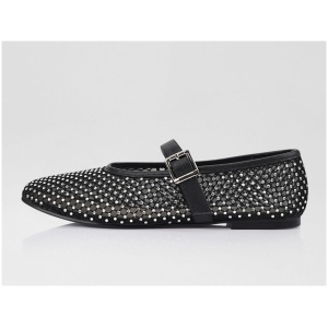 Verali Damsel Ve Black Smooth Black Shoes Womens Shoes Casual Flat Shoes