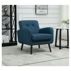 Werribee 1 Seater Armchair Blue