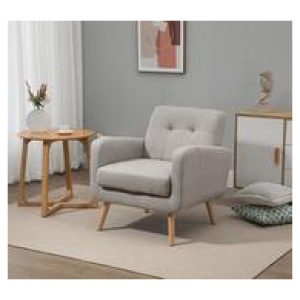 Werribee 1 Seater Armchair Grey