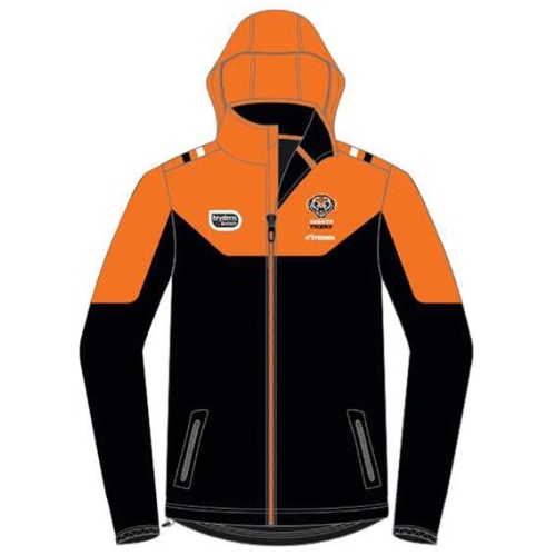Wests Tigers Players Replica Spray Jacket Mens 2023