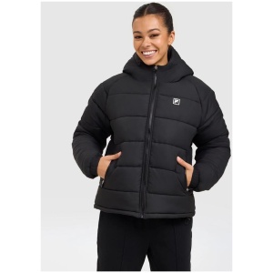 Women's Selene Puffer Jacket - BLACK - BLACK