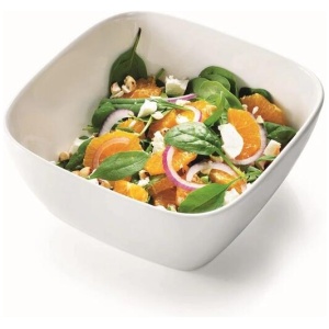 Zest Square Serving Bowl Size 25cm by Ambrosia