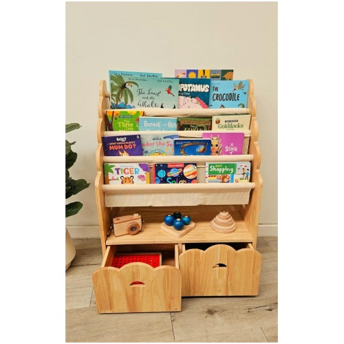 4 Tier bookshelf and drawers
