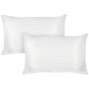 600GSM Twin Pack Microfibre Standard Pillows 45 x 70 cm